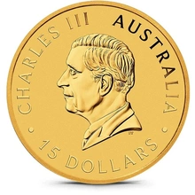 Moeda de ouro australiana Kookaburra 2026 1/10 oz
