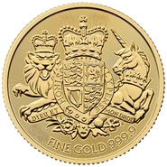 Moeda de Ouro de 1 Onça das Royal Arms de 2026