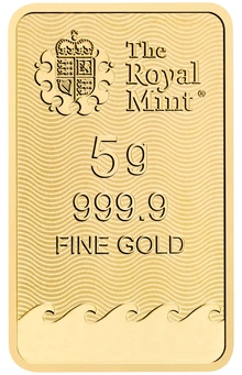 NOVA Barra de Ouro de 5g Britannia
