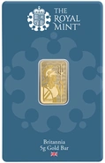 NOVA Barra de Ouro de 5g Britannia