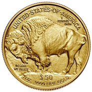 moeda de ouro de búfalo americano de 1 onça 2023