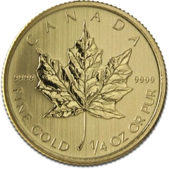 1/4oz Gold Maple Years