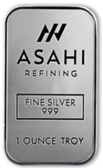 Barra de Prata Asahi 1oz