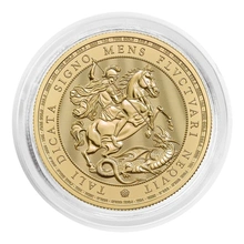 Moeda de ouro São Jorge e o Dragão 2026 1 oz