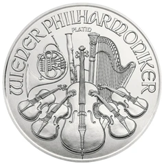 Moedas de Platina da Filarmónica Austríaca