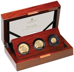 Conjunto de 3 Moedas Proof Soberano de 2026