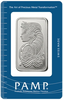 Barra de Prata de 1oz PAMP