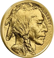 Moeda de Ouro Búfalo Americano de 1 Onça 2026