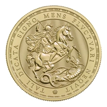 Moeda de ouro São Jorge e o Dragão 2026 1 oz