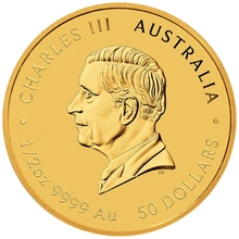Moeda de ouro do Ano do Cavalo 2026 1/2 oz Perth Mint Série Lunar Australiana