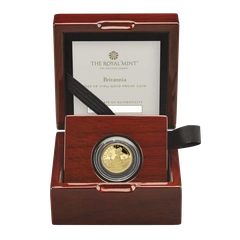 Moedas de Proof de 1/4 oz da Royal Mint