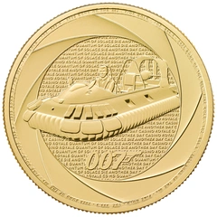 2025 Six Decades of 007, Bond of the 2000s Moeda de ouro de 1 onça