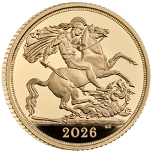 Conjunto de 5 Moedas Proof Soberano de 2026