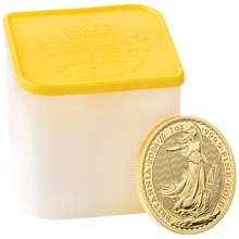Moeda de Ouro Britânia de Uma Onça de 2026