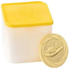 2025 Six Decades of 007, Bond of the 2000s Moeda de ouro de 1 onça