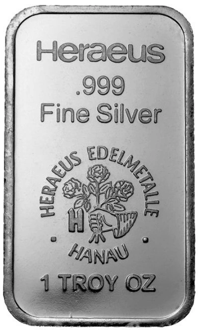 Argor-Heraeus 1oz Silver Bar