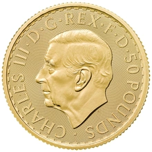 Moeda de Meia Onça de Ouro Britânia 2026