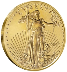 Moeda de ouro American Eagle 1/2 oz 2026