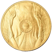 Moeda de Ouro de 1 Onça do Elefante Série dos Big Five 2026