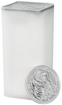 Moeda de Prata de 1 oz Britânia e Liberdade 2025