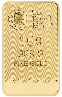 NOVA Barra de Ouro de 10g Britannia