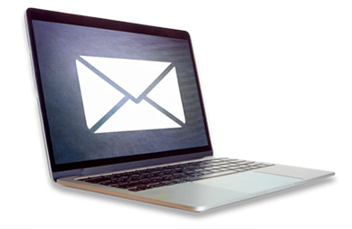 Alerta de email de boletim informativo no telemóvel